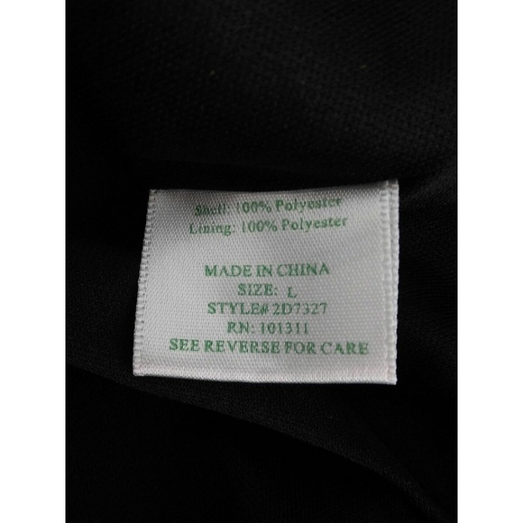 Charlotte Russe Purple Black Zipper Front Dress LG - Picture 8 of 8